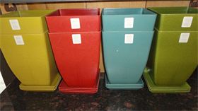 Square Eco Planters : For the more modern look Square Eco Planters